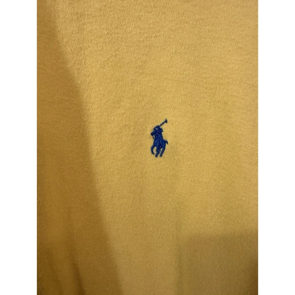 Polo Ralph Lauren men's yellow, short sleeve polo shirt‎ size L